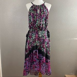 W118 by Walter Baker purple and black floral dress